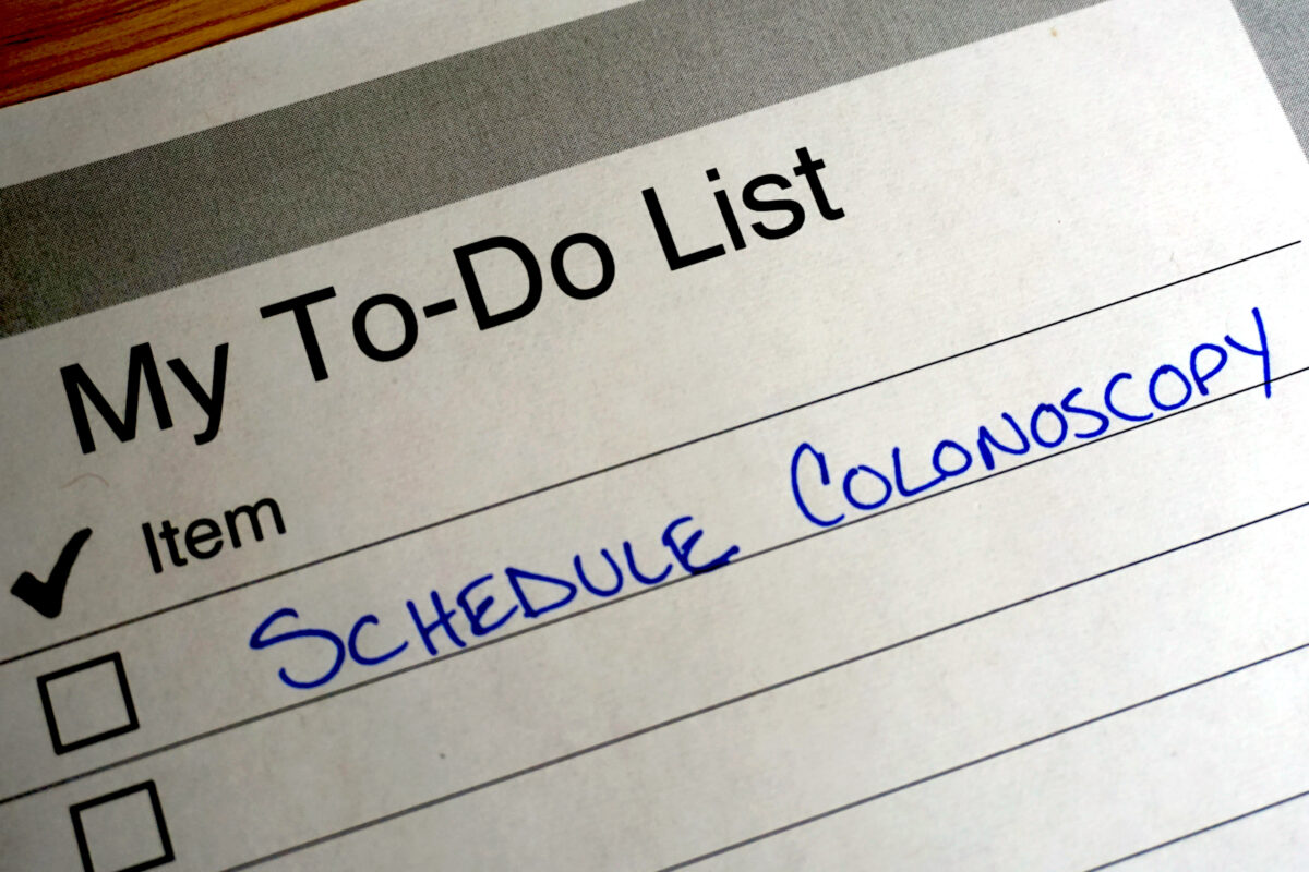 schedule colonoscopy